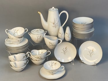 A Large Set of Style House 'Simplicity' Fine China Dinnerware