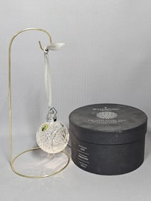 Waterford Crystal Times Square Ball 100th Anniversary 2008 Wired Light Ornament