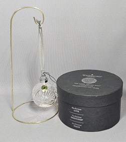 Waterford Crystal 'Times Square Ball' 2009 'Joy' Ornament with LED Light
