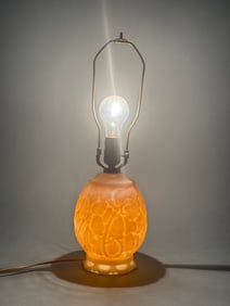 Aladdin Alacite Oak Leaf Table Lamp