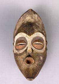 An African Carved Wood Mask, Congo