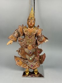 A Burmese String Opera Marionette Puppet