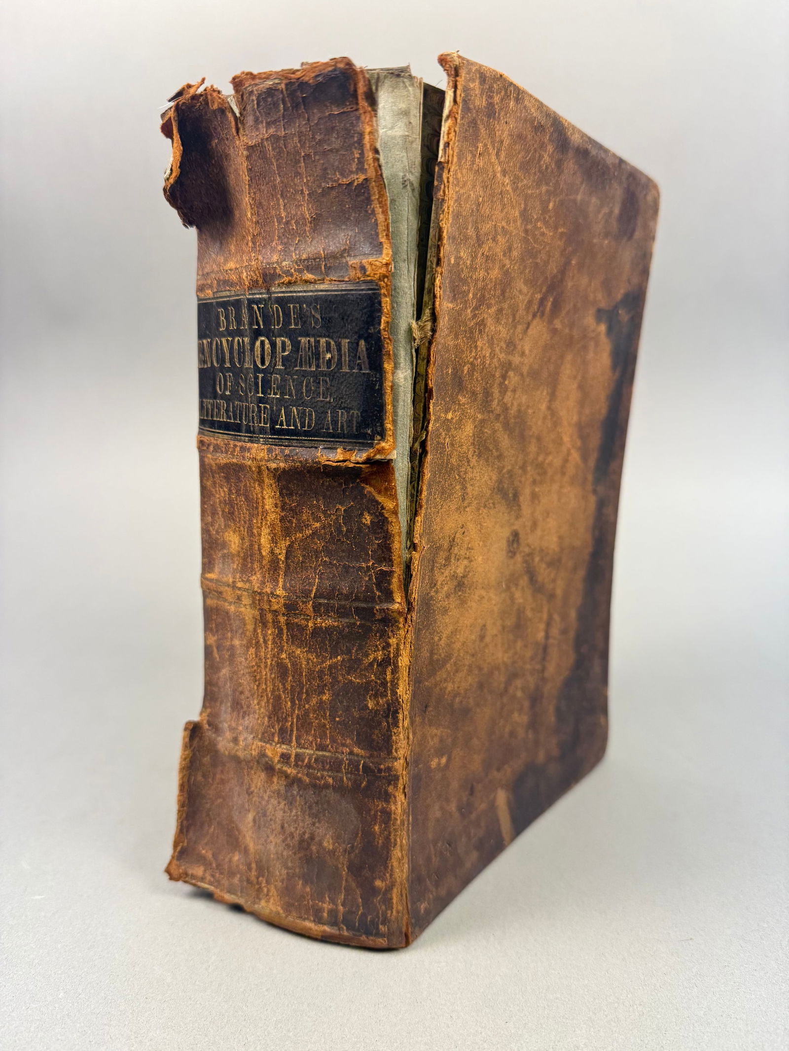 A Pair of Books: Brande's Encyclopedia of Science (1851) and Dante's The Divine Comedy (1947) (1 of 14)