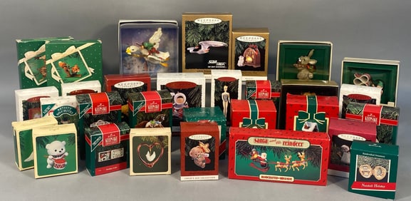 A Collection of Hallmark Keepsake Ornaments