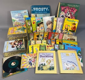 An Extensive Collection of Approximately 60-70 Little Golden Books and Golden Books, with a Golden