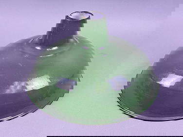 Industrial Green Porcelain Enamel Light Shade (1 of 6)