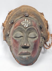 Chokwe Mwana Pwo African Mask