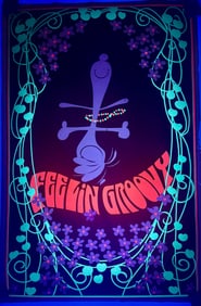 Snoopy 'Feelin' Groovy' Peanuts Vintage Blacklight Poster, circa 1970s