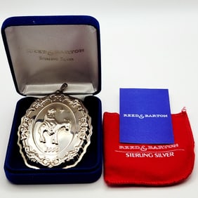 2000 Reed & Barton Francis I Nativity Sterling Silver Ornament 30.4 Grams