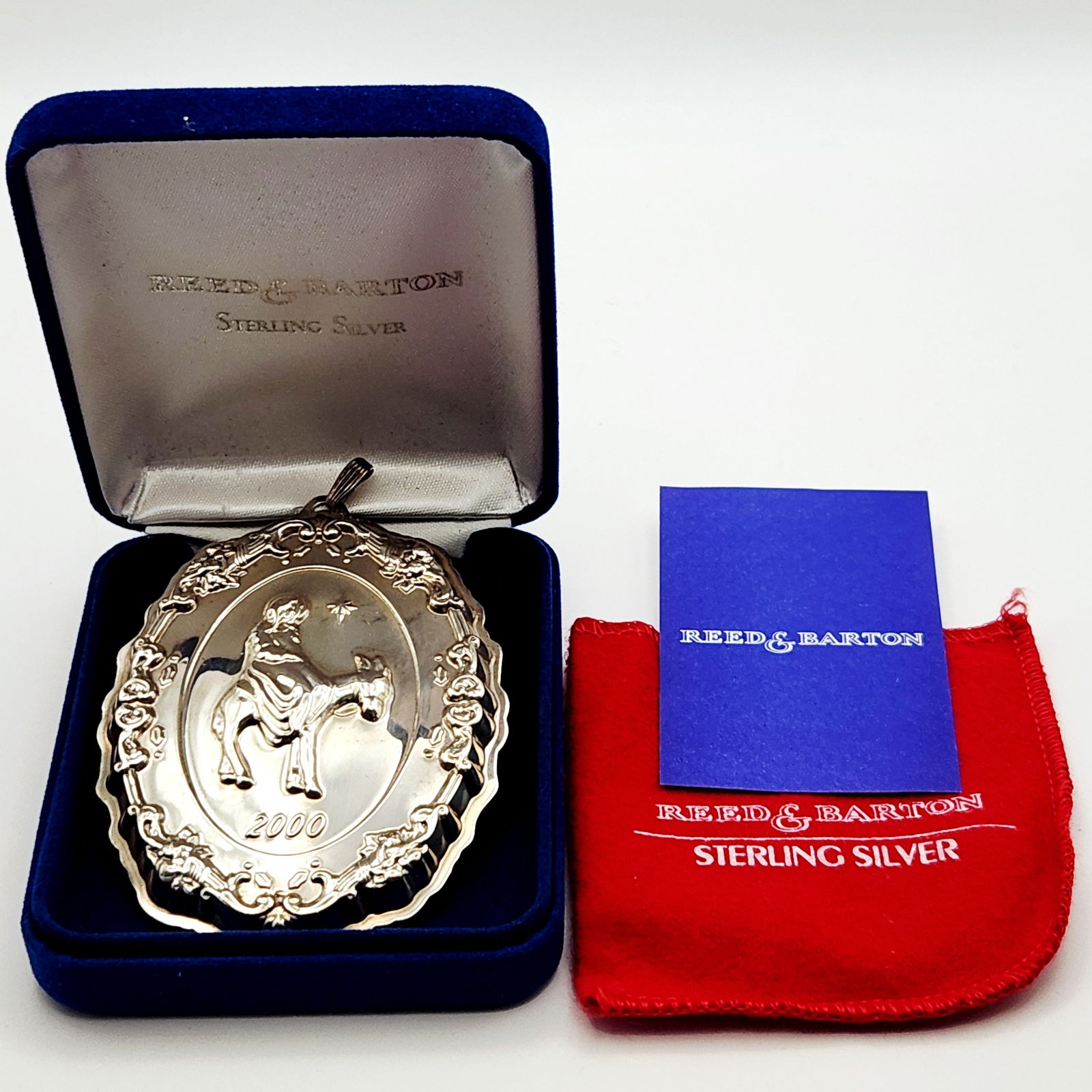 2000 Reed & Barton Francis I Nativity Sterling Silver Ornament 30.4 Grams (1 of 4)