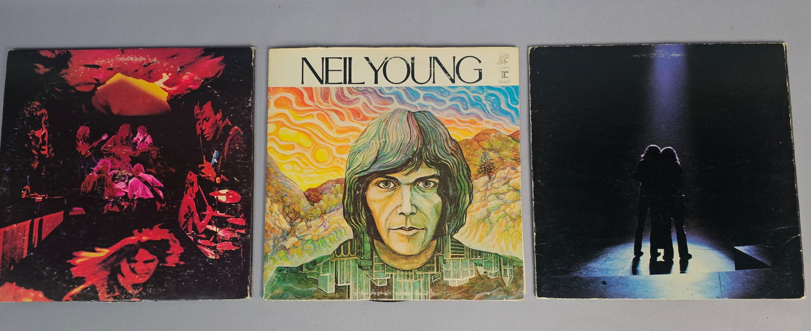 Three Vinyl LPs: Crosby, Stills, Nash & Young 4 Way Street, Neil Young, and Graham Nash (1 of 10)