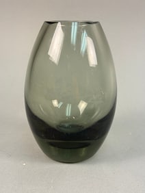 Holmegaard Per Lutken Smoke Glass Vase