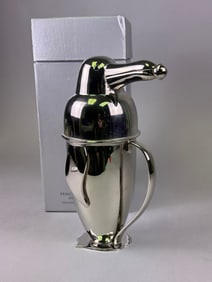 Restoration Hardware Penguin Cocktail Shaker, Stainless Steel, 28 oz.