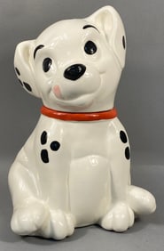 Disney 101 Dalmatians Rolly Cookie Jar by Treasure Craft, 1993