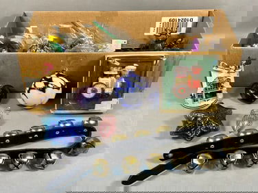 A Collection of Thomas Pacconi Classics Blown Glass Christmas Ornaments, a GingerCottages 'Polar