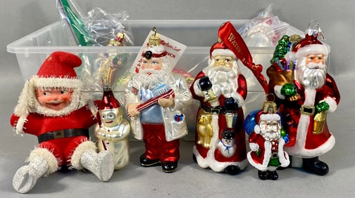 A Collection of Christmas Ornaments