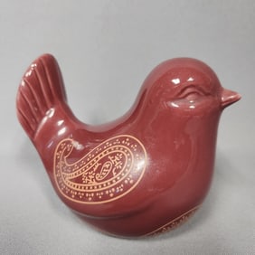 A Collection of Five Contemporary Decorative Bird and Waterfowl Figurines