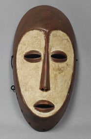 Lega Carved Wood Mask, Democratic Republic of Congo