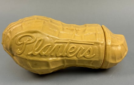 Vintage Planters Plastic Blow Mold Peanut Advertising Store Display Container