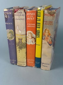 Five Vintage American Hardcover Children's Books by Josephine and Mildred Lawrence