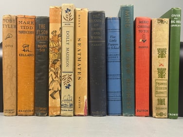 Collection of Vintage Hardcover Books