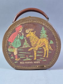 Vintage Little Red Riding Hood Child's Carrying Case
