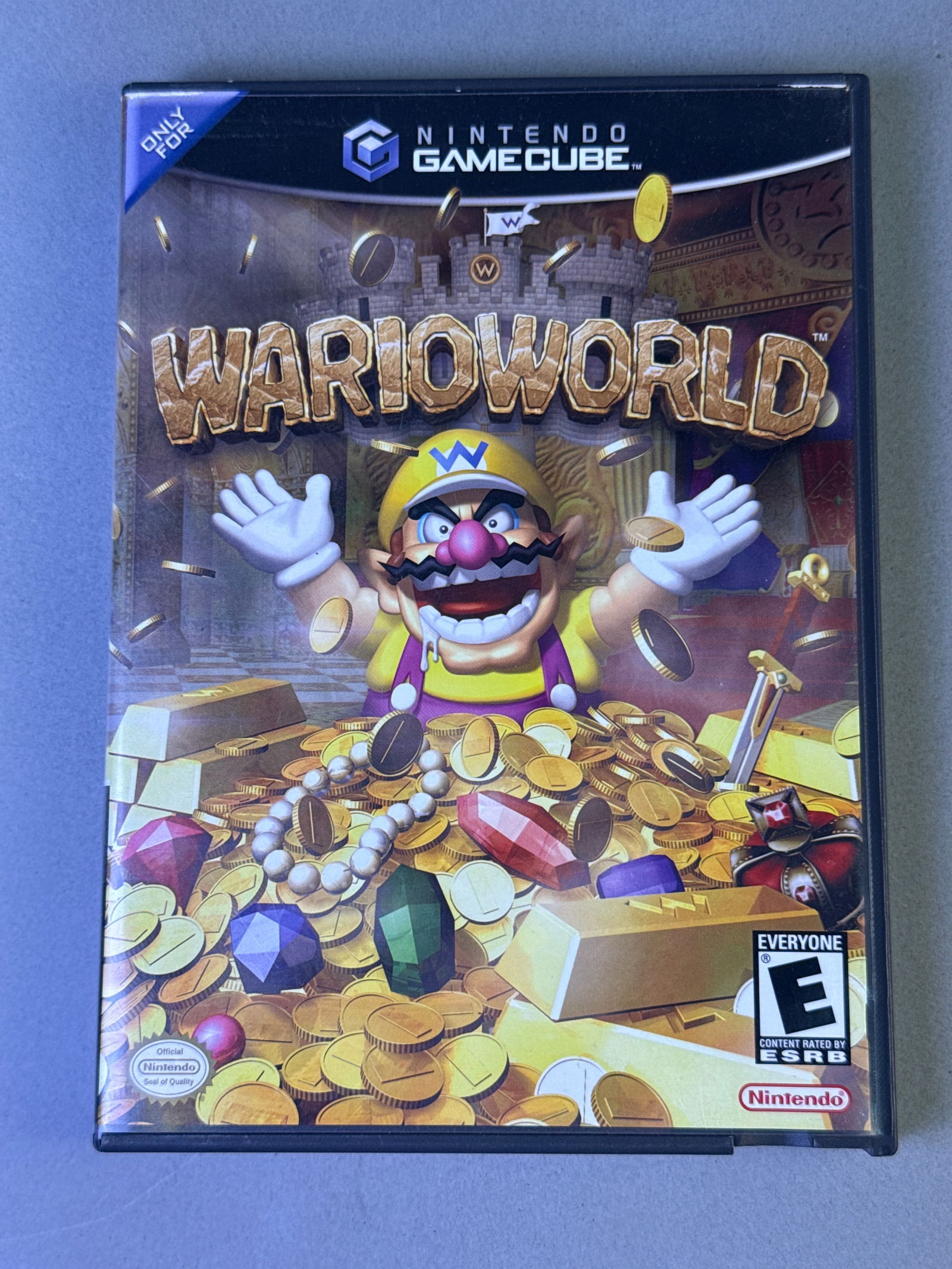 Two Nintendo GameCube Video Games: Wario World and Super Mario Sunshine (1 of 10)