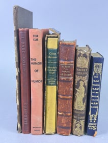 Assorted Hardcover Books, Mid-19th to Mid-20th Century