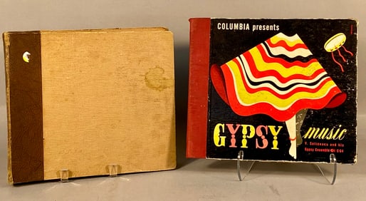 A Collection of 78 RPM Records, including V. Selinescu and His Gypsy Ensemble Columbia C-64 Set