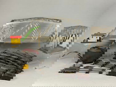 A Collection of Vintage American Flyer Model Train Accessories