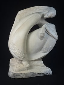 Austin Productions Acoma 'Rio De Vida' Sculpture, dated 1987