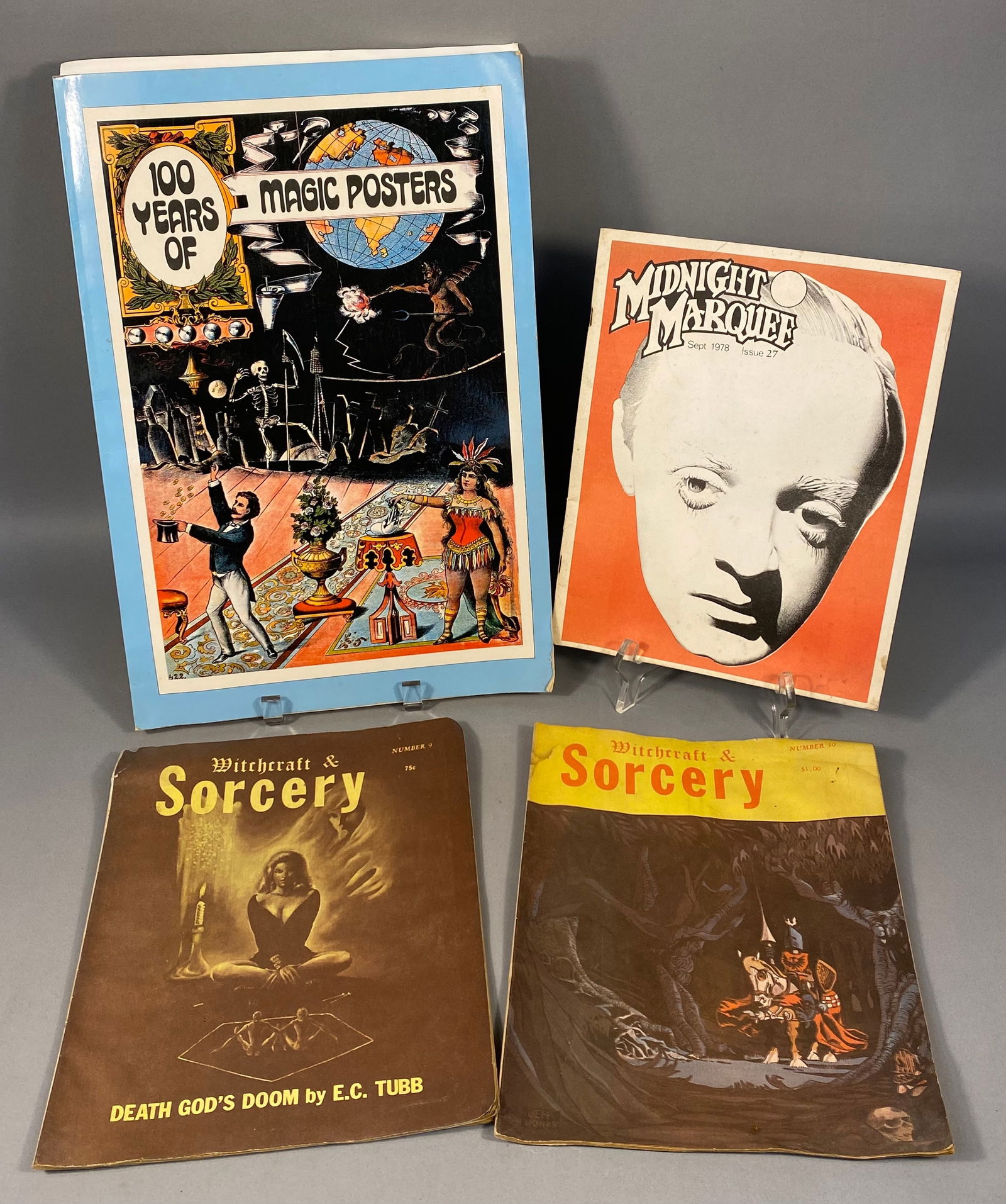 A Collection of Four Vintage Publications, including '100 Years of Magic Posters' by Charles and (1 of 20)