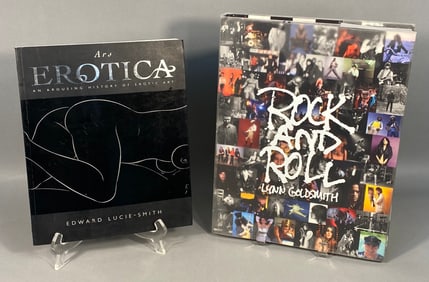 A Pair of Books: Rock and Roll by Lynn Goldsmith and Ars Erotica by Edward Lucie-Smith