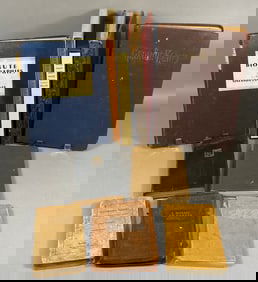 A Collection of Books and a Manuscript, 19th-20th Century