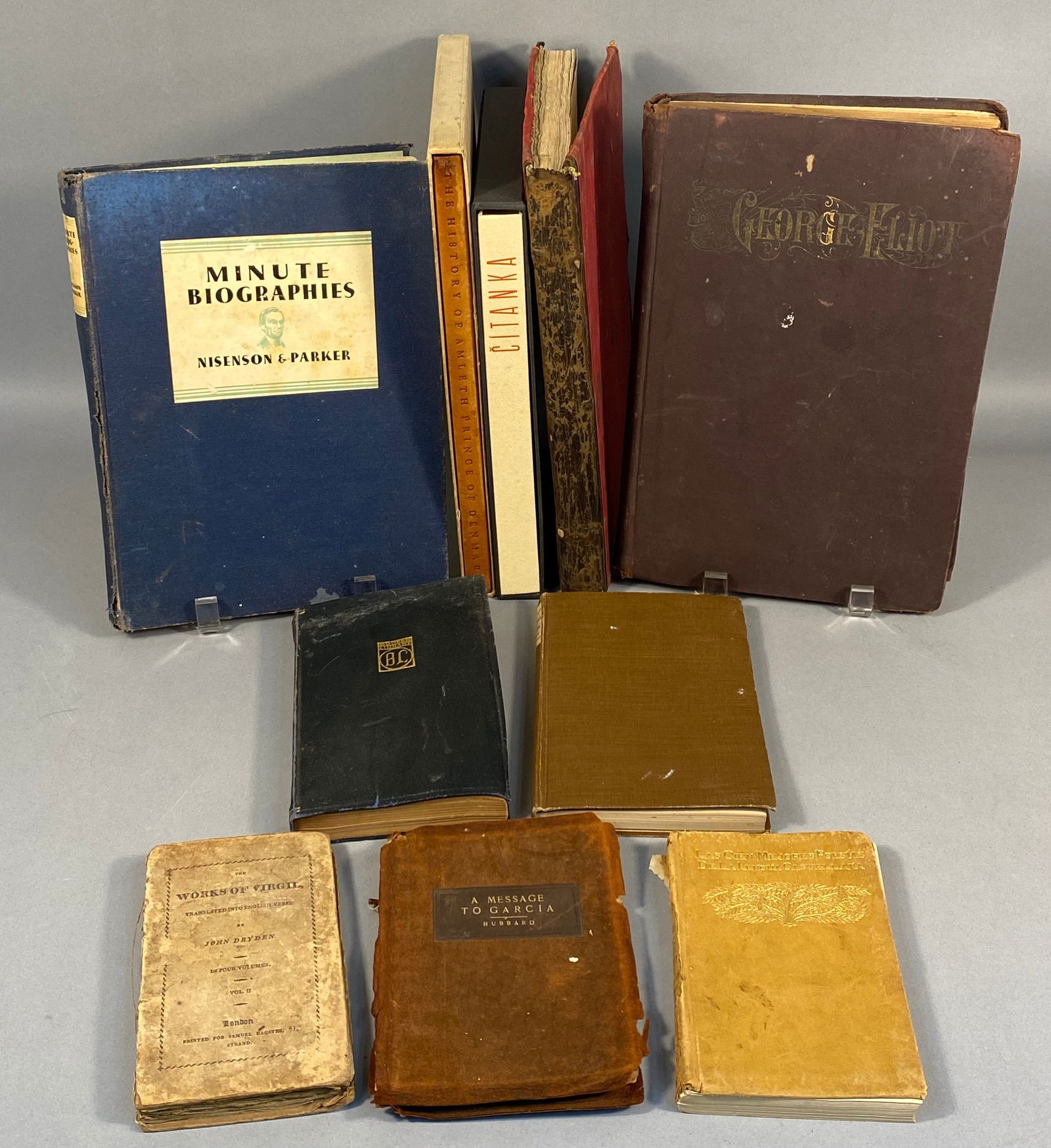 A Collection of Books and a Manuscript, 19th-20th Century (1 of 20)