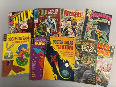 A Collection of Late 1960s to Early 1970s American Comic Books, including Doctor Solar, Man of the