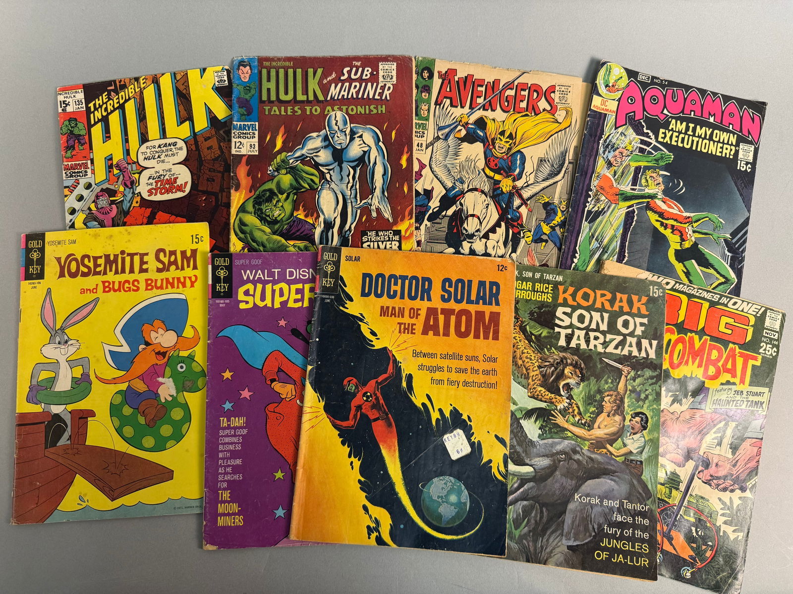 A Collection of Late 1960s to Early 1970s American Comic Books, including Doctor Solar, Man of the (1 of 7)