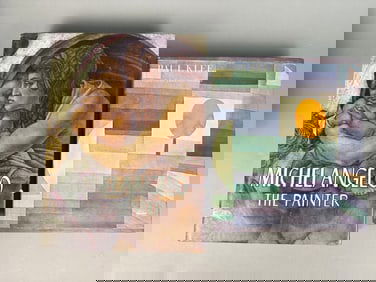 A Pair of Vintage Art Books: Michelangelo The Painter and Paul Klee Watercolors