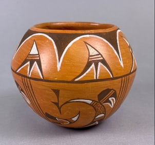 Jemez Pueblo Pottery Jar by Lindell Lalo