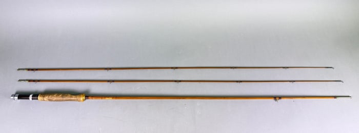 A South Bend No. 290 - 7? Three-Piece Bamboo Fly Fishing Rod