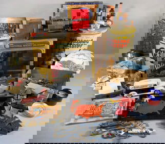 1920s Advertising National Biscuit Company Uneeda Bakers Display Front and a Collection of Vintage