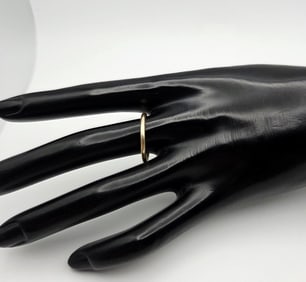 14K Yellow Gold Band Ring 1.8 Grams