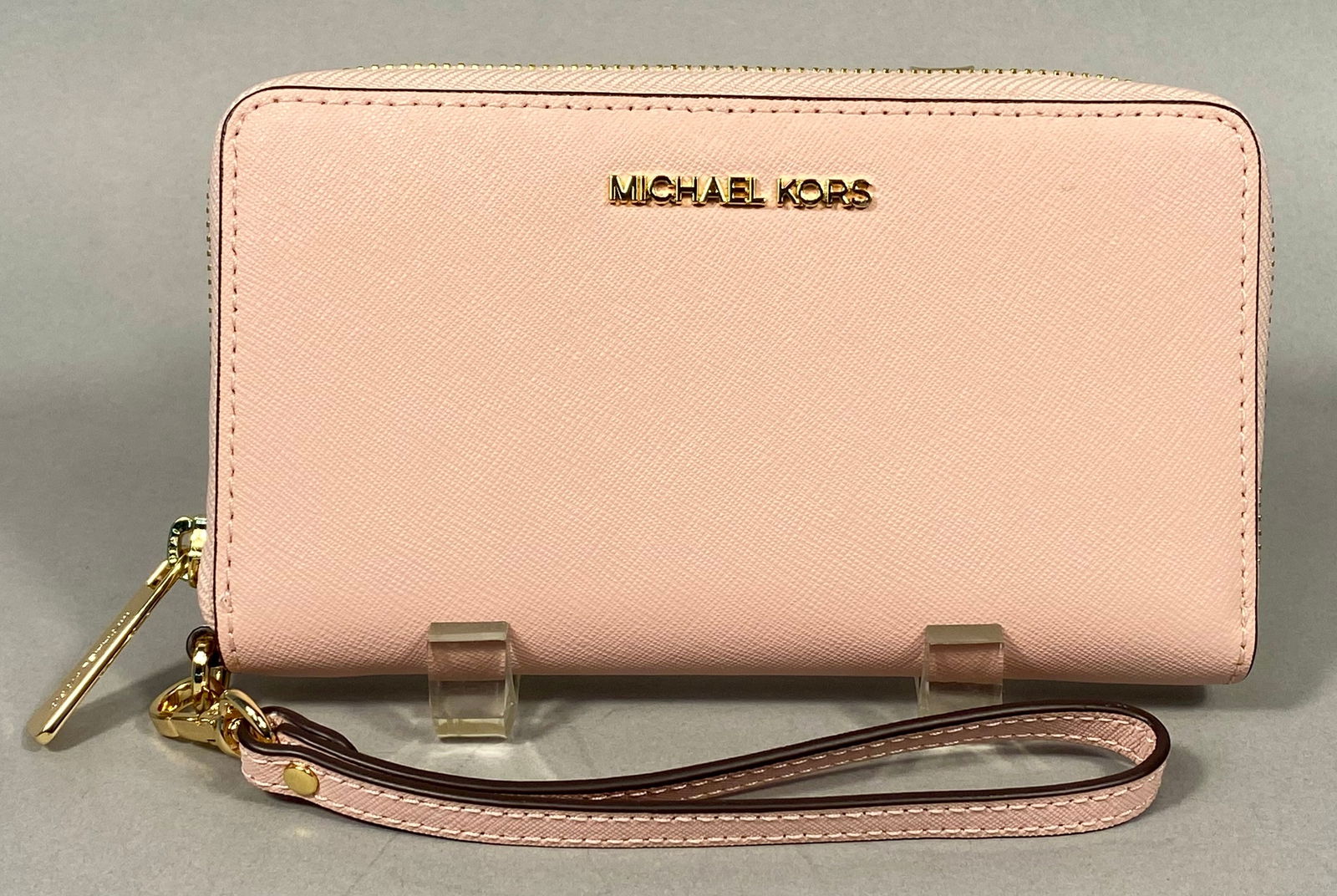 Michael Kors Jet Set Soft Pink Wallet Wristlet (1 of 4)