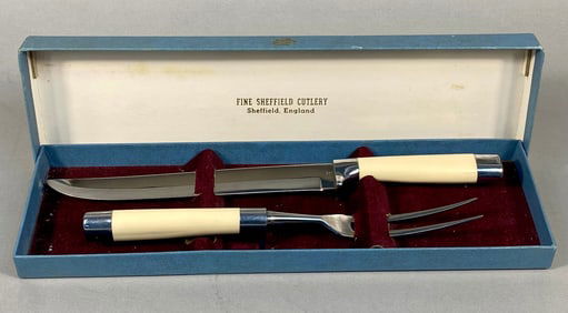 Alpina Solingen - Germany Two-Piece Carving Set, Stainless Steel