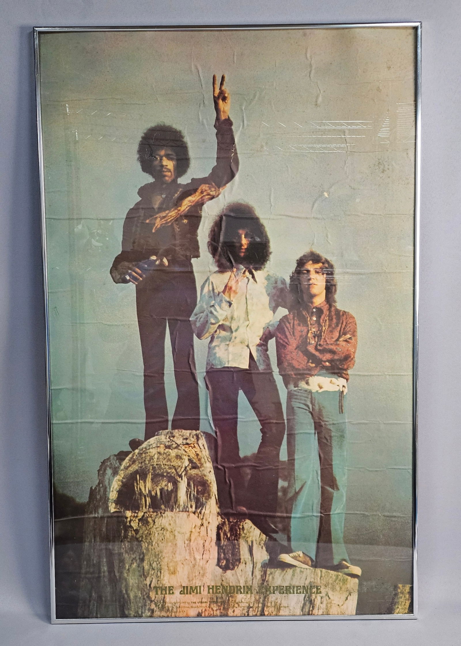 The Jimi Hendrix Experience, The Visual Thing, 1969 Personality Poster (1 of 9)