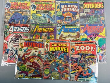 A Collection of Marvel Comics Group American Comic Books, Bronze and Copper Age