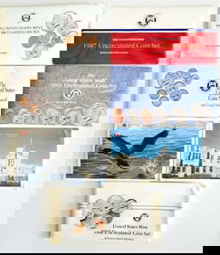 United States Mint Uncirculated Coin Sets 1987