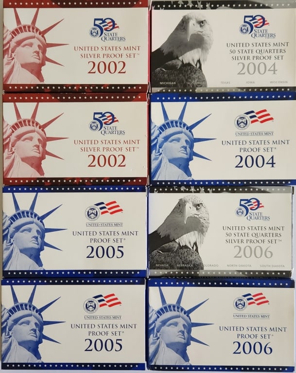 United States Mint Silver Proof Sets 50 State (1 of 20)