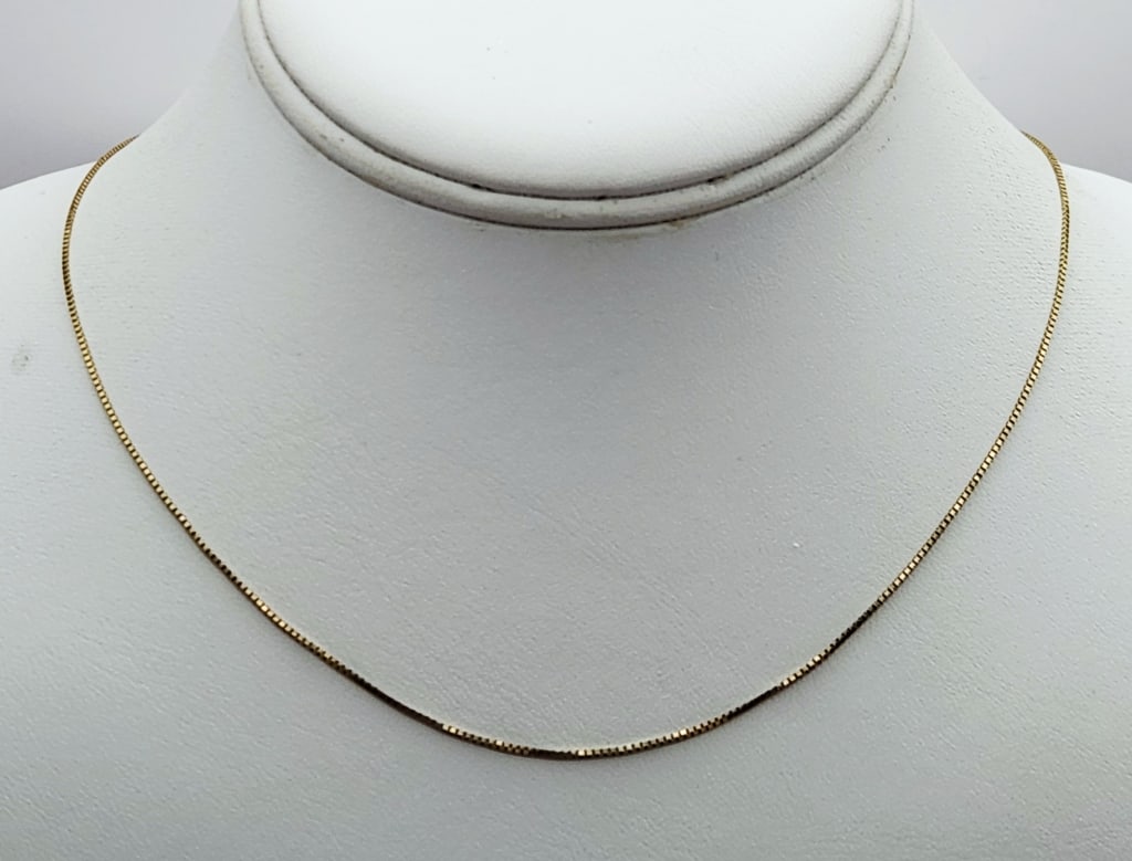 14K Gold Chain Necklace 2 Grams (1 of 6)