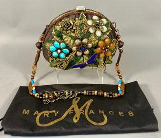 Mary Frances 'Magic Wings' Beaded Handbag
